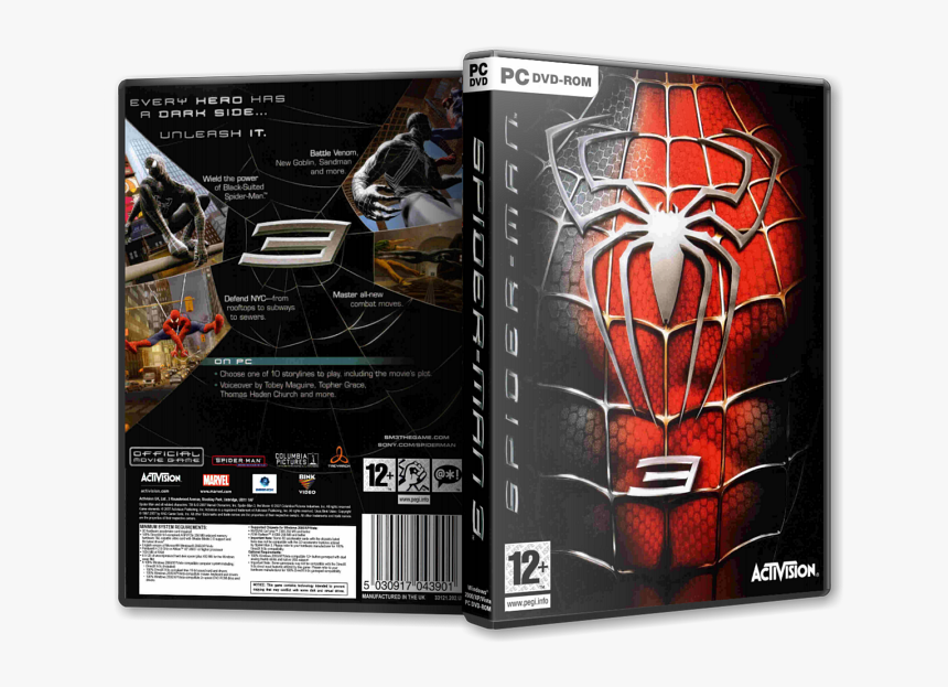 Spider Man 3 Game Xbox 360, HD Png Download, Free Download