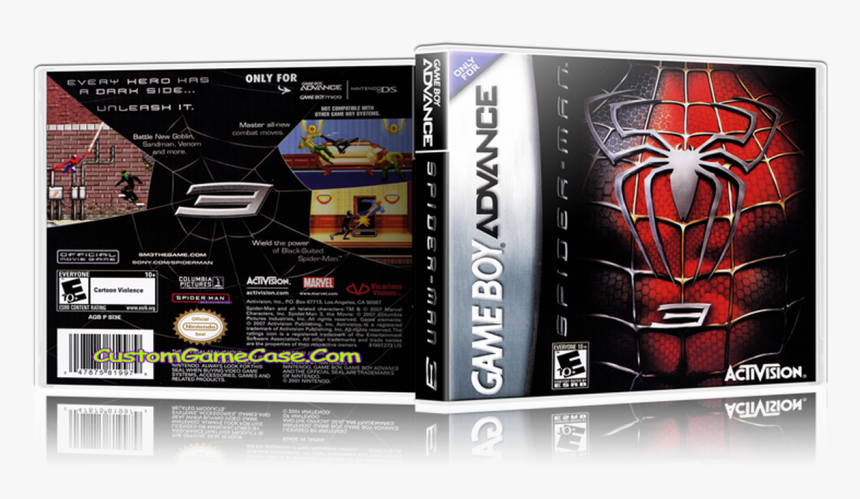 Spider-man 3 - Spider Man 3 Game Boy Advance, HD Png Download, Free Download