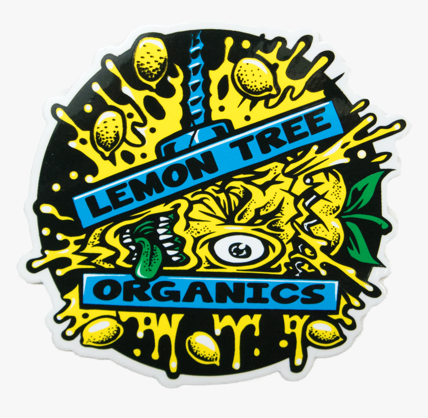 Lemon Tree Organics Sticker, HD Png Download, Free Download