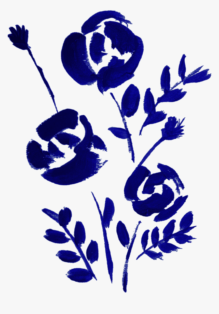 Get 10% Off - Dark Blue Flower Png, Transparent Png, Free Download