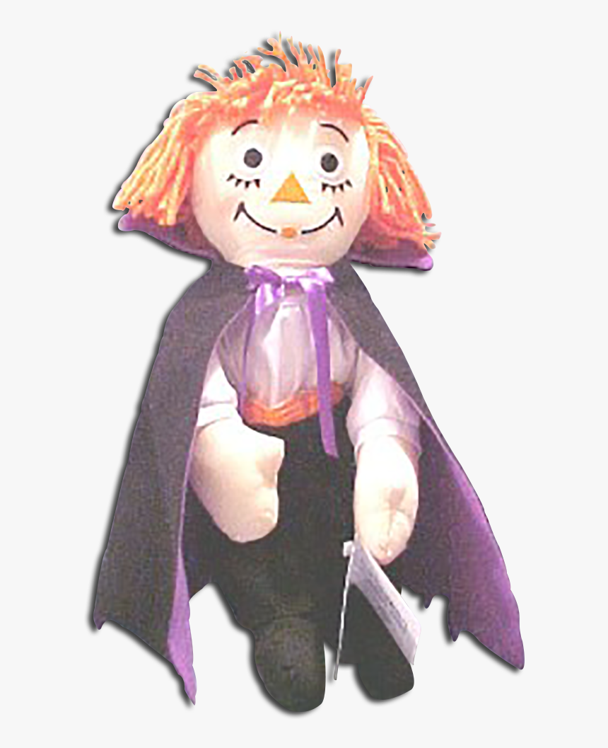 Halloween Pumpkin Raggedy Ann Rag Doll
 She Is A Special - Stuffed Toy, HD Png Download, Free Download