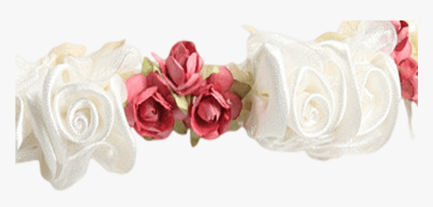 Dusty Rose Silk & Satin Floral Crown Wreath Girls Rachel"s - Floral Design, HD Png Download, Free Download