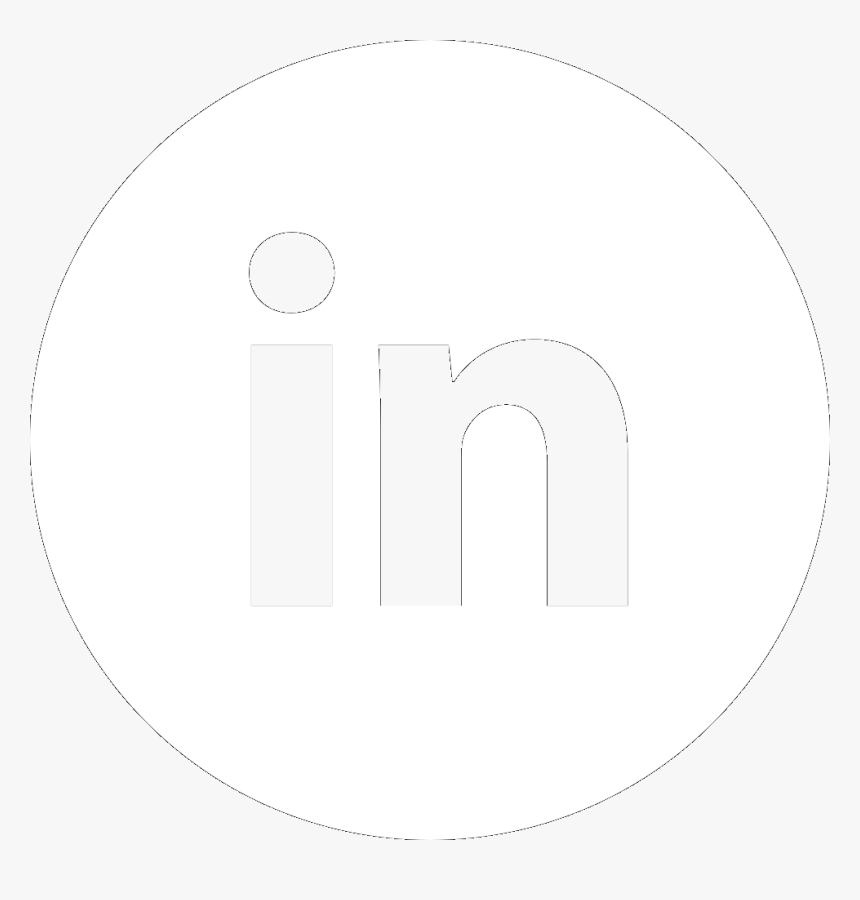 Linkedin Icon White Circle, HD Png Download, Free Download
