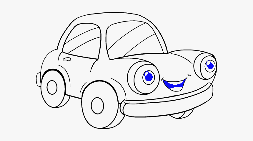 Little Cartoon Cars Drawings, HD Png Download, Free Download