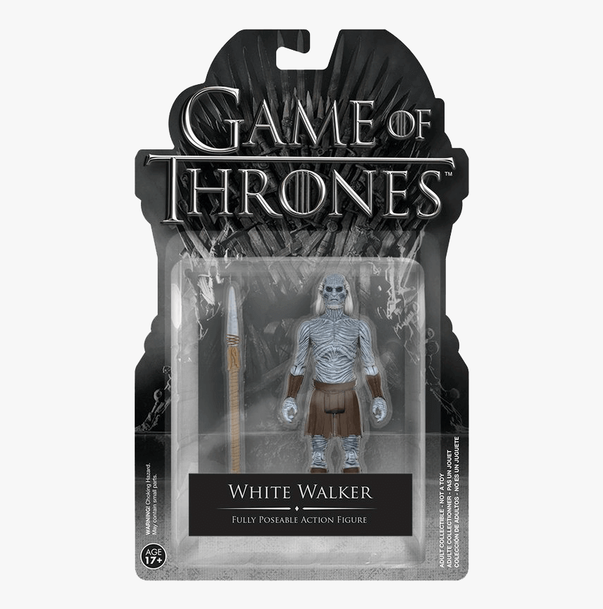 Game Of Thrones White Walker Action Figure - Game Of Thrones Direwolf Action Figures, HD Png Download, Free Download