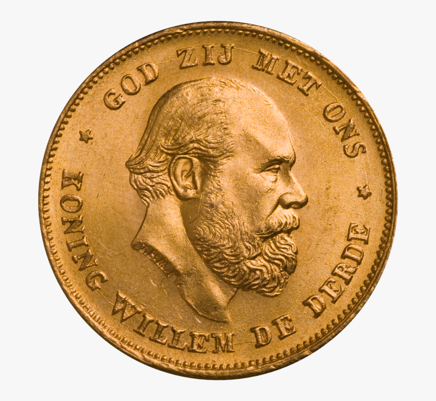 Koning Willem De Derde Gold Coin 1889, HD Png Download, Free Download