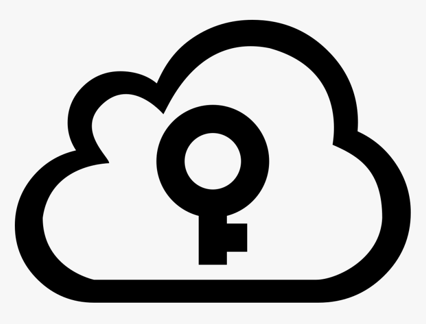 Cloud Encryption - Encryption Icon Png Cloud, Transparent Png, Free Download