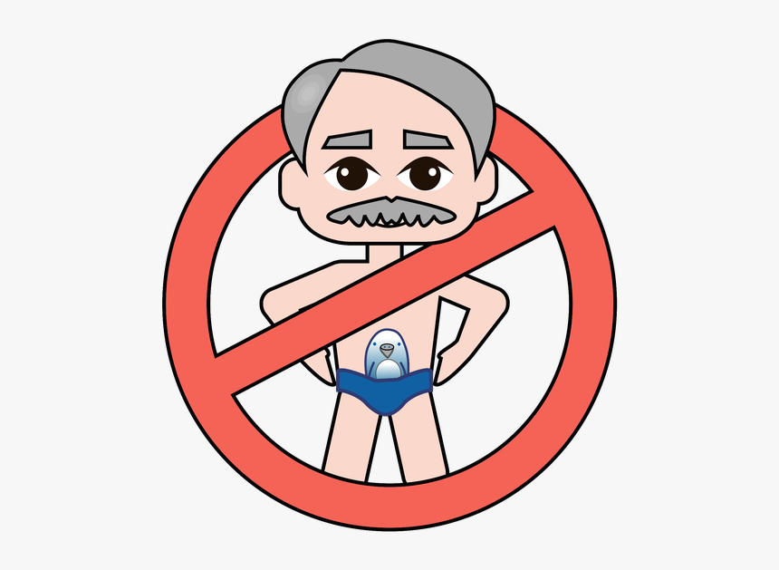 Cartoon Man In Budgie Smugglers, HD Png Download, Free Download