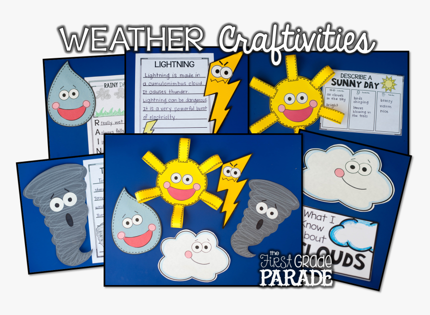 Weather Activity First Grade, HD Png Download, Free Download