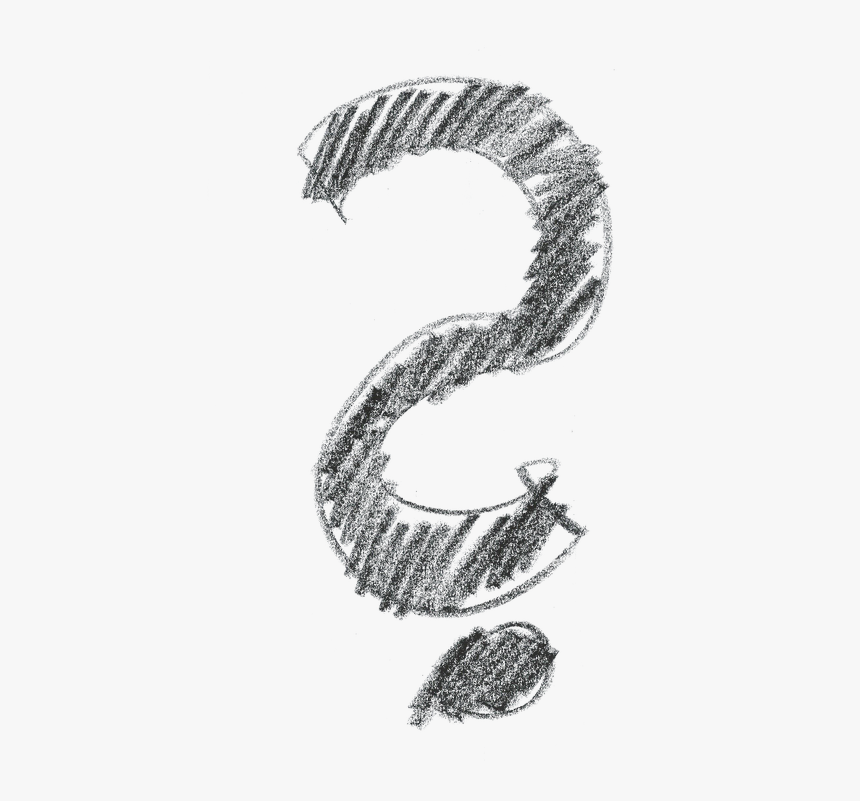 Ponto De Interrogação, Caracteres, Pergunta, Escotilha - Question Mark Png Sketch, Transparent Png, Free Download