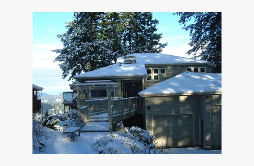 Pacific Nw Mountaintop Retreat - Snow, HD Png Download, Free Download