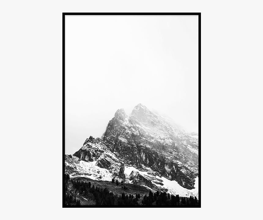 Mountain Top Poster - Satin, HD Png Download, Free Download
