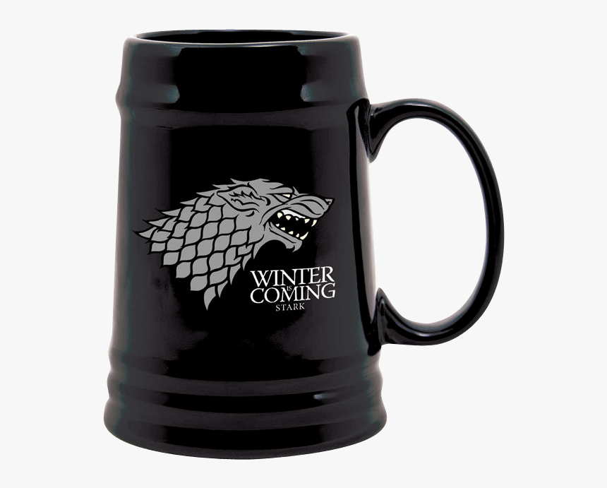Game Of Thrones Stark Sigil Ceramic Stein - Beer Cup Game Of Thrones, HD Png Download, Free Download