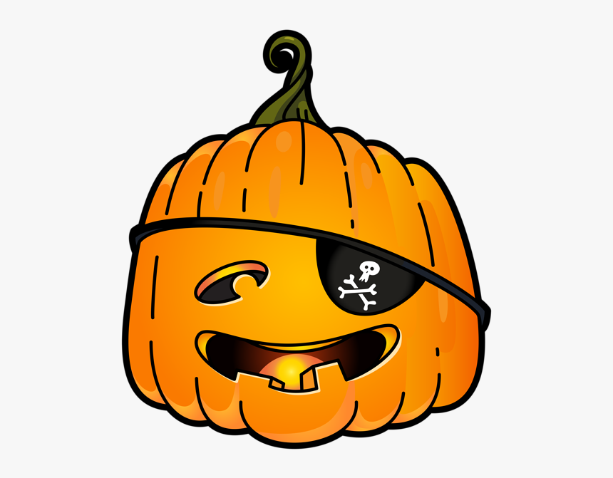 Transparent Pumpkin Head Png - Pumpkin Pirate Png File, Png Download, Free Download
