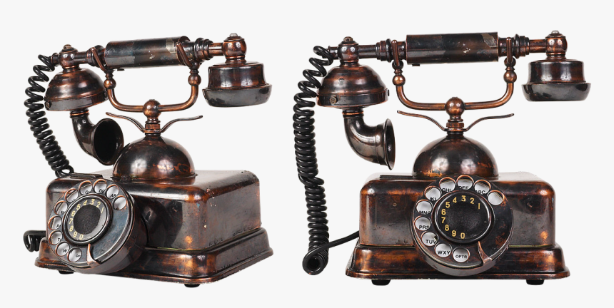 Old Phone, Phone, Link, Call, Vintage Telephone, Tube - Old Phone Transparent Background, HD Png Download, Free Download