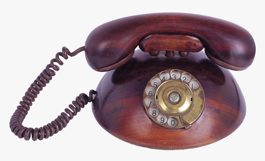 Old Telephone Png - Corded Phone, Transparent Png, Free Download