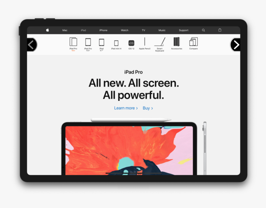 Smart Navigation Buttons Being Repositioned - Ipad Pro, HD Png Download, Free Download