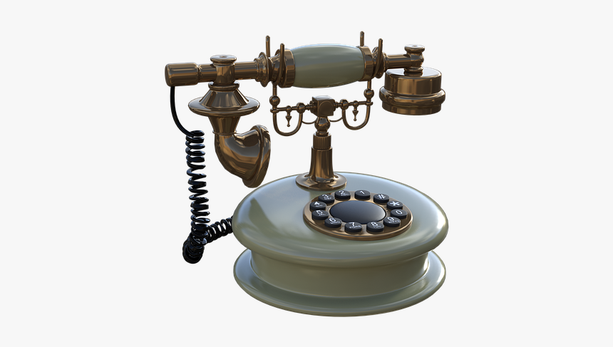 Phone, Vintage, Old, Retro, Dial, Classic, Nostalgia - Corded Phone, HD Png Download, Free Download