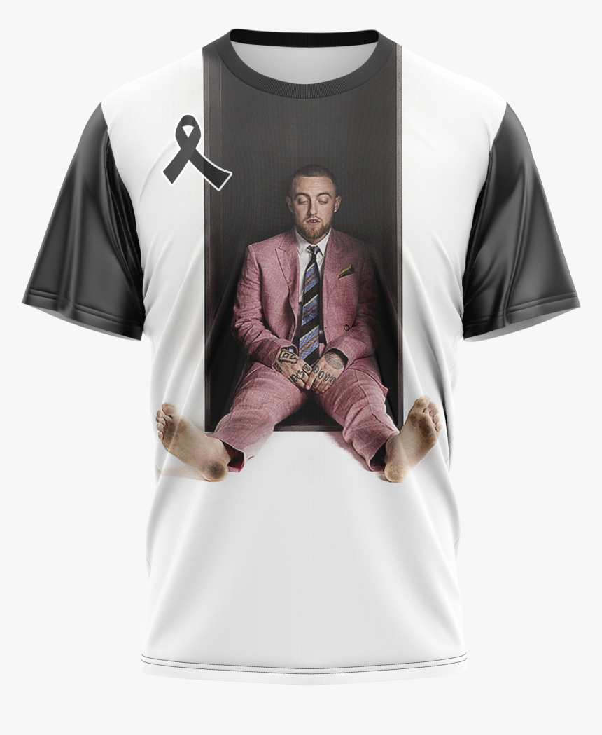 Mac Miller Tshirt - Swimming Mac Miller Cover, HD Png Download, Free Download