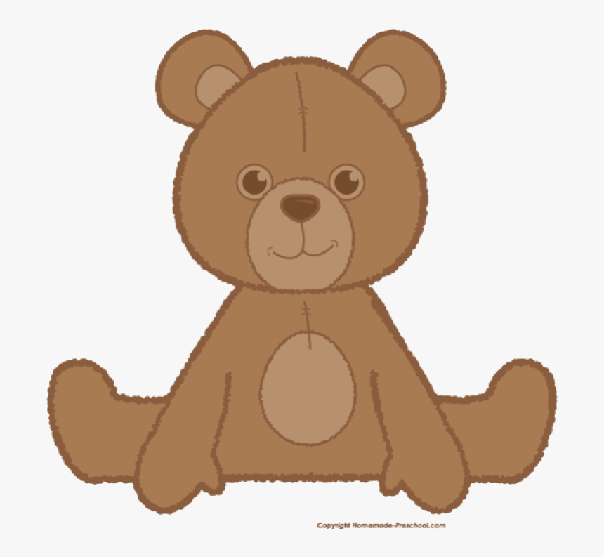 Teddy Bear Clipart Brown - Teddy Bear Clipart, HD Png Download, Free Download