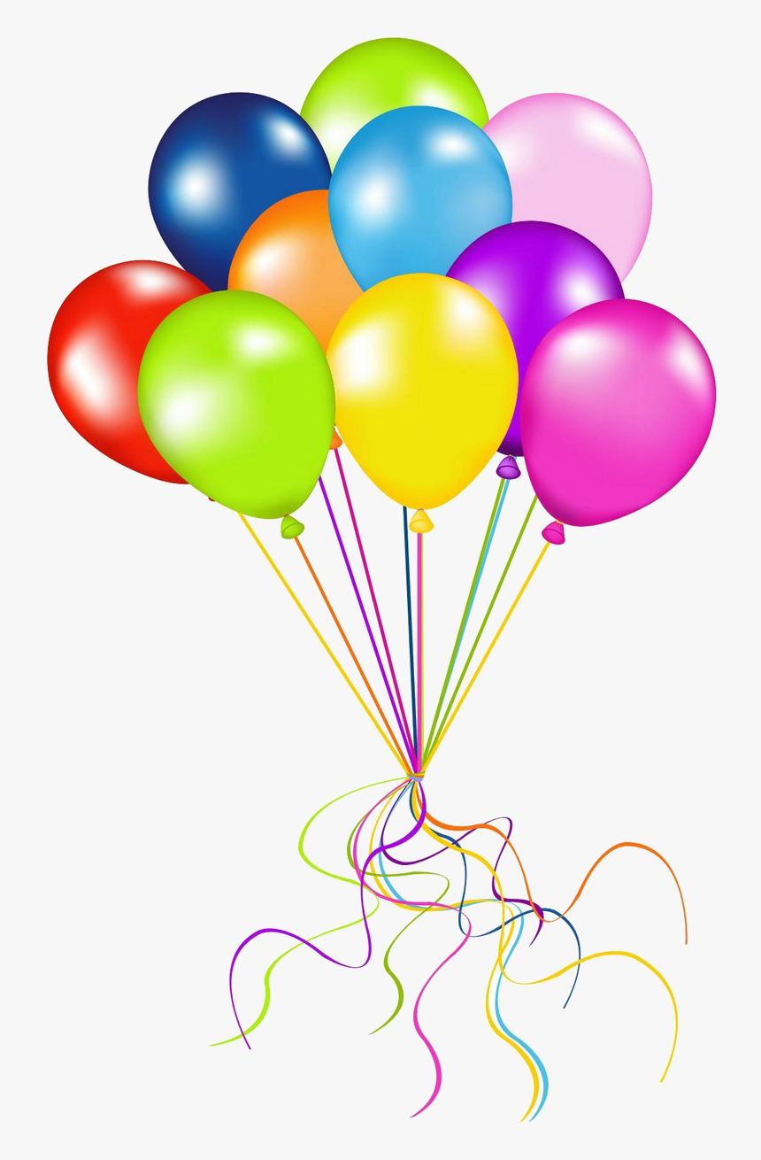 Feliz Aniversario Recorte Grátis - Transparent Background Balloon Png, Png Download, Free Download