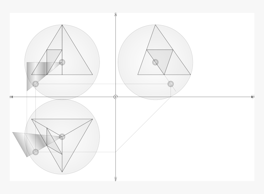 06â€¦10 From Tetrahedron To Geodesic Dome Frequncy - Circle, HD Png Download, Free Download