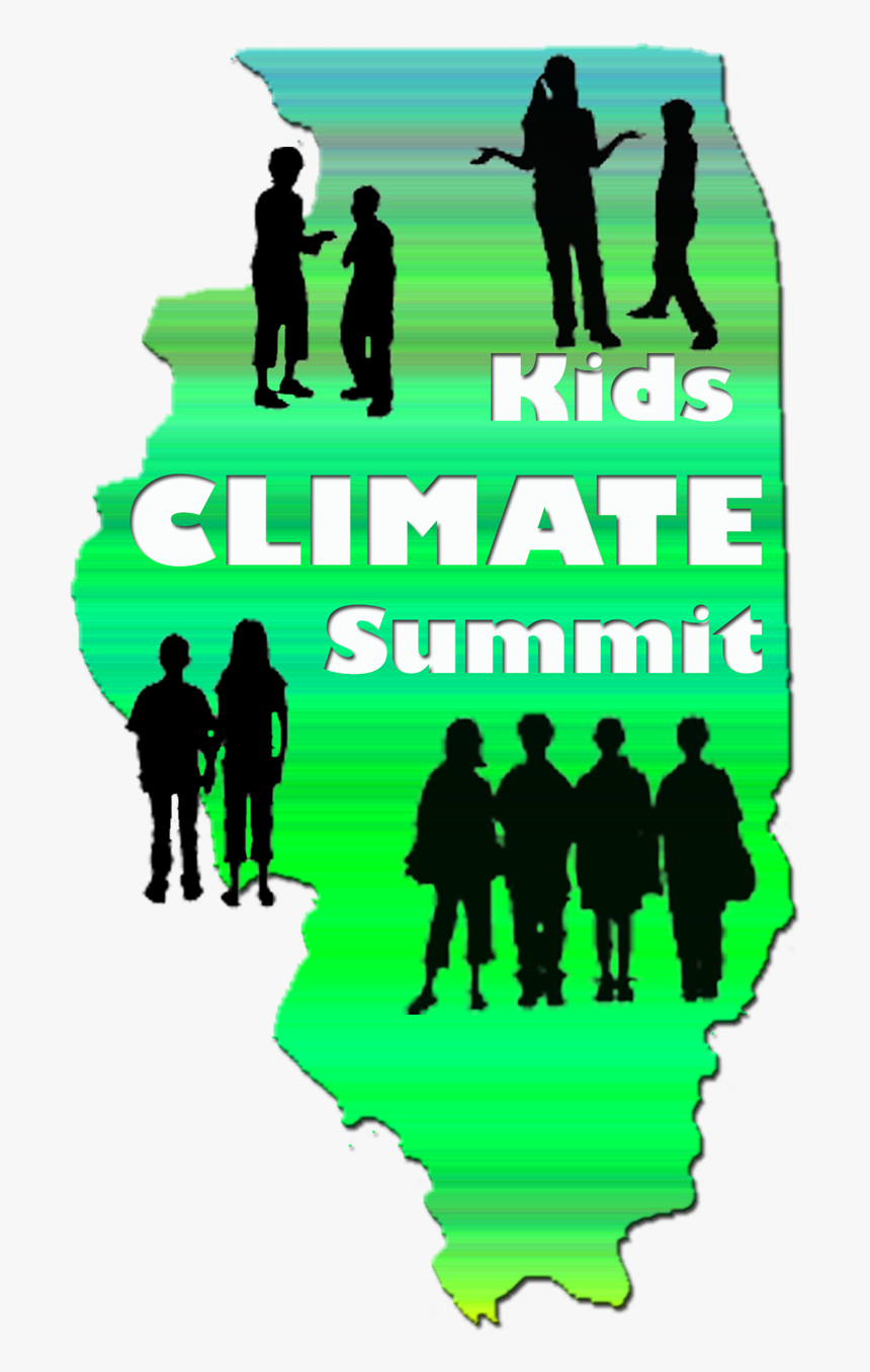 Kids Climate Summit Logo - Silhouette, HD Png Download, Free Download