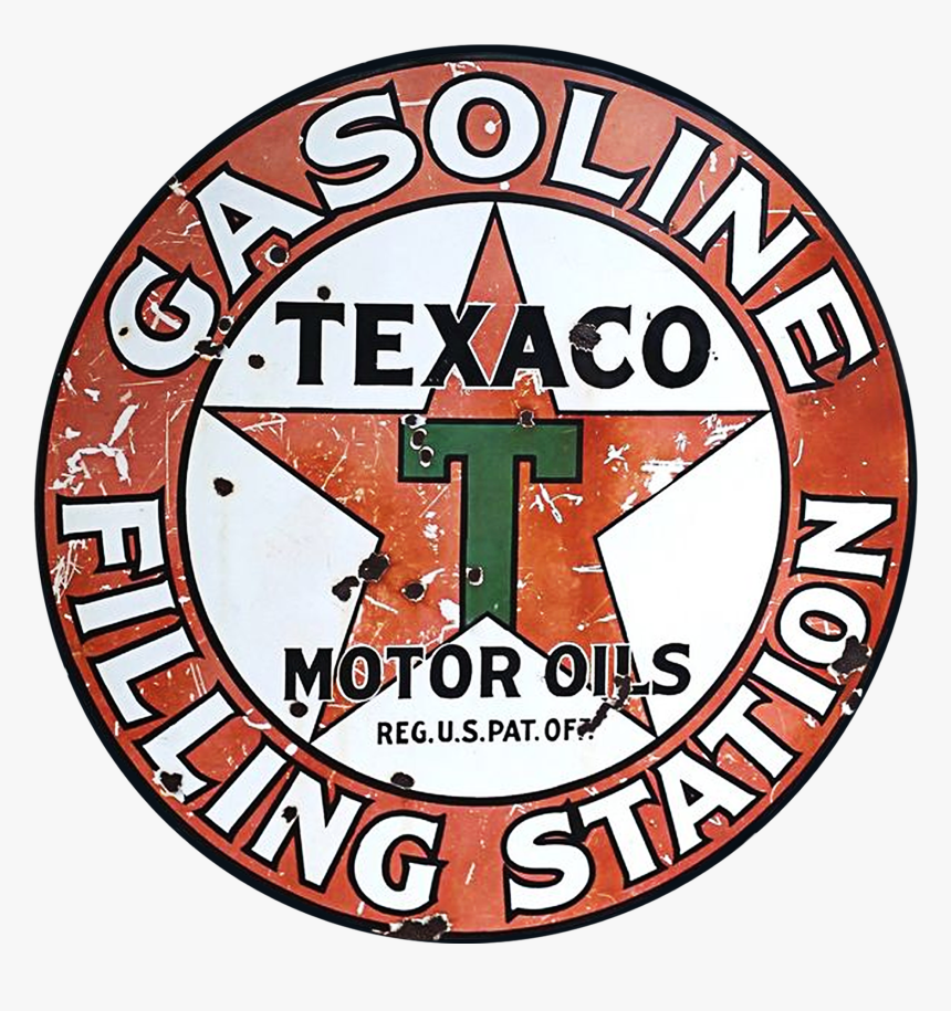 Texaco Gasoline Filling Station, HD Png Download, Free Download