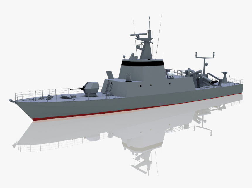 Fs46 Full - Fast Patrol Boat Missile, HD Png Download, Free Download