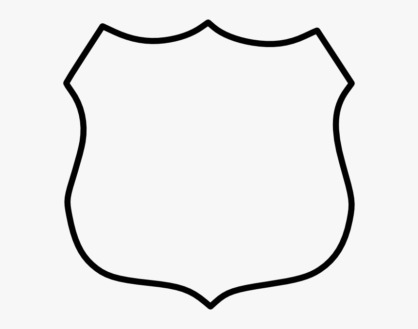 Badge Police Officer Sheriff Clip Art Police Badge Outline Vector Hd