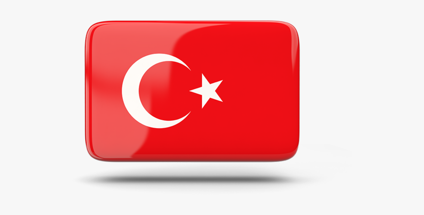 Rectangular Icon With Shadow - Turkey Flag Icon Png, Transparent Png, Free Download