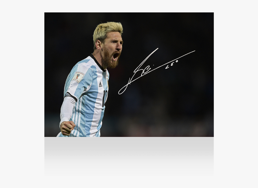 Messi's Autograph, HD Png Download, Free Download