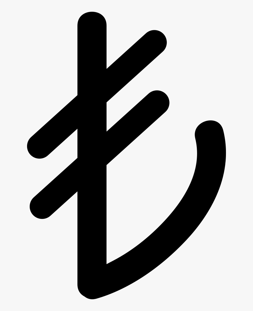 Turkey Lira Currency Symbol - Lira Currency Sign Png, Transparent Png, Free Download