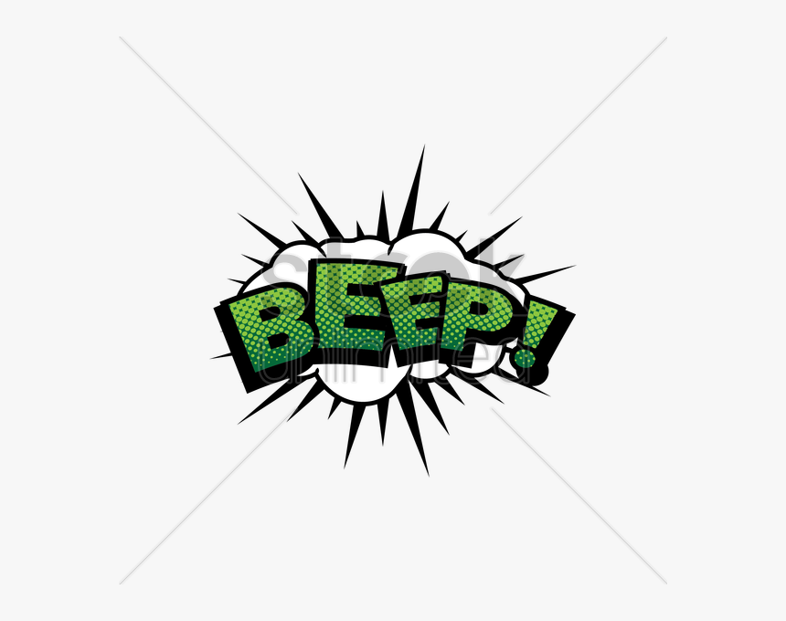 Comic Effect Beep V矢量图形 - Sound Effect Png Beep, Transparent Png, Free Download