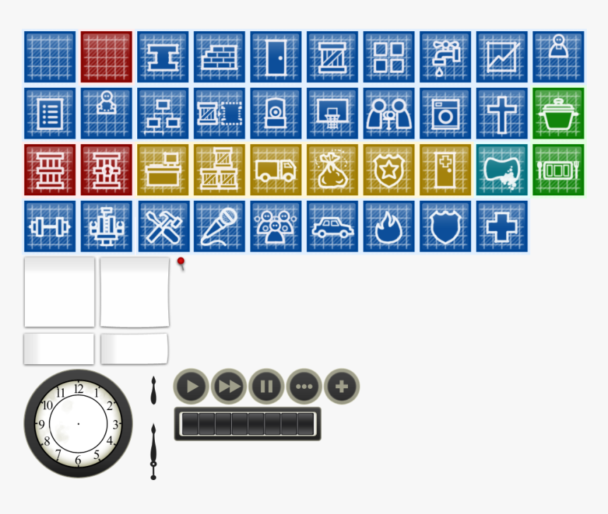 Prison Architect Tileset, HD Png Download, Free Download