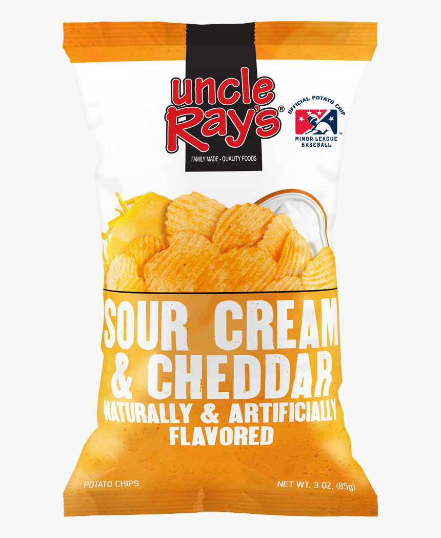 Uncle Ray's Chips Sour Cream And Onion, HD Png Download, Free Download