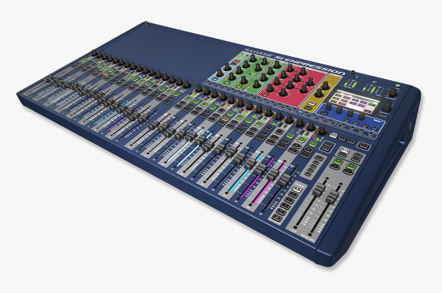 Consola Soundcraft Si Expression 3, HD Png Download, Free Download