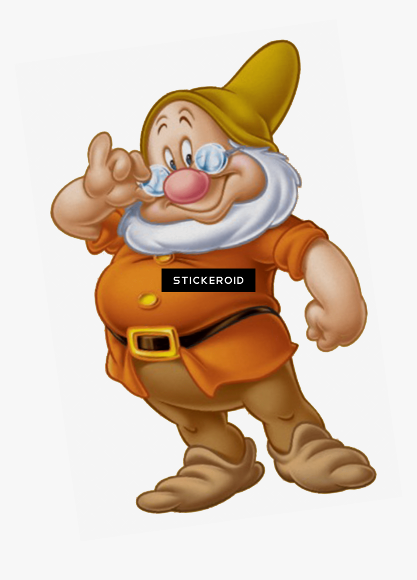 Cartoon,fictional Character,clip Art,garden Gnome - Os Sete Anões Mestre, HD Png Download, Free Download