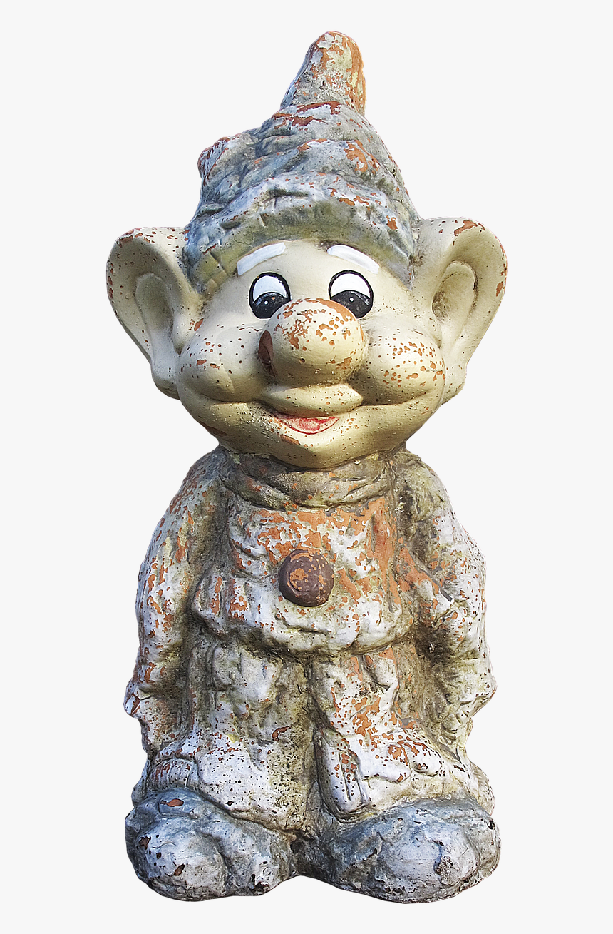 Dwarf Gnome Garden Gnome Free Photo - Statue, HD Png Download, Free Download