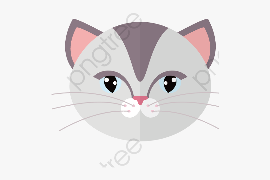 Kitten Face Png - Tranh To Mau Mat Con Meo, Transparent Png, Free Download