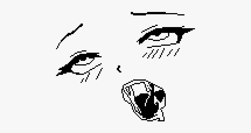 Pixilart - - Anime Ahegao Face Png, Transparent Png, Free Download