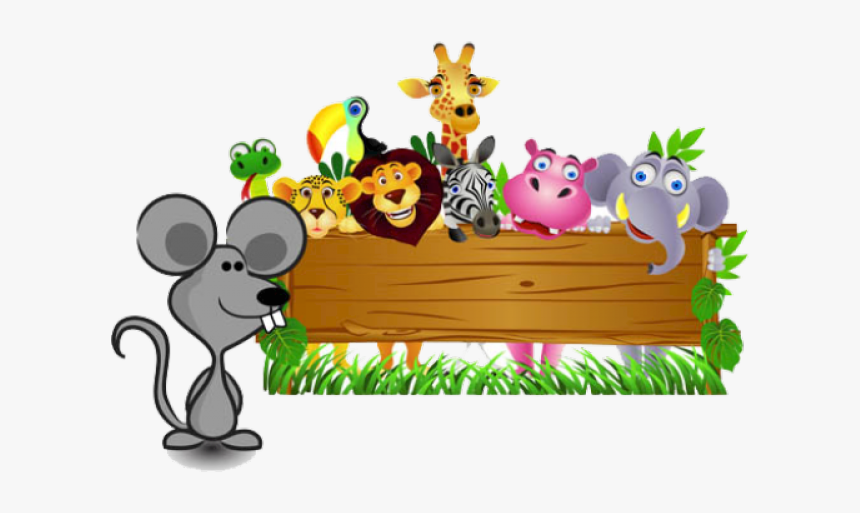 Animal Kingdom Clipart Kingdom Animalia - Jungle Kids Clipart, HD Png Download, Free Download