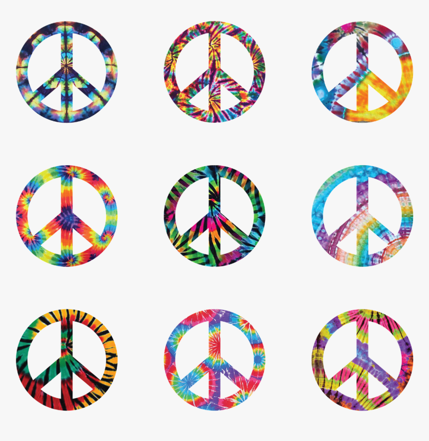 Peace Sign Tie Dye Sign Free Photo - Peace Sign, HD Png Download, Free Download