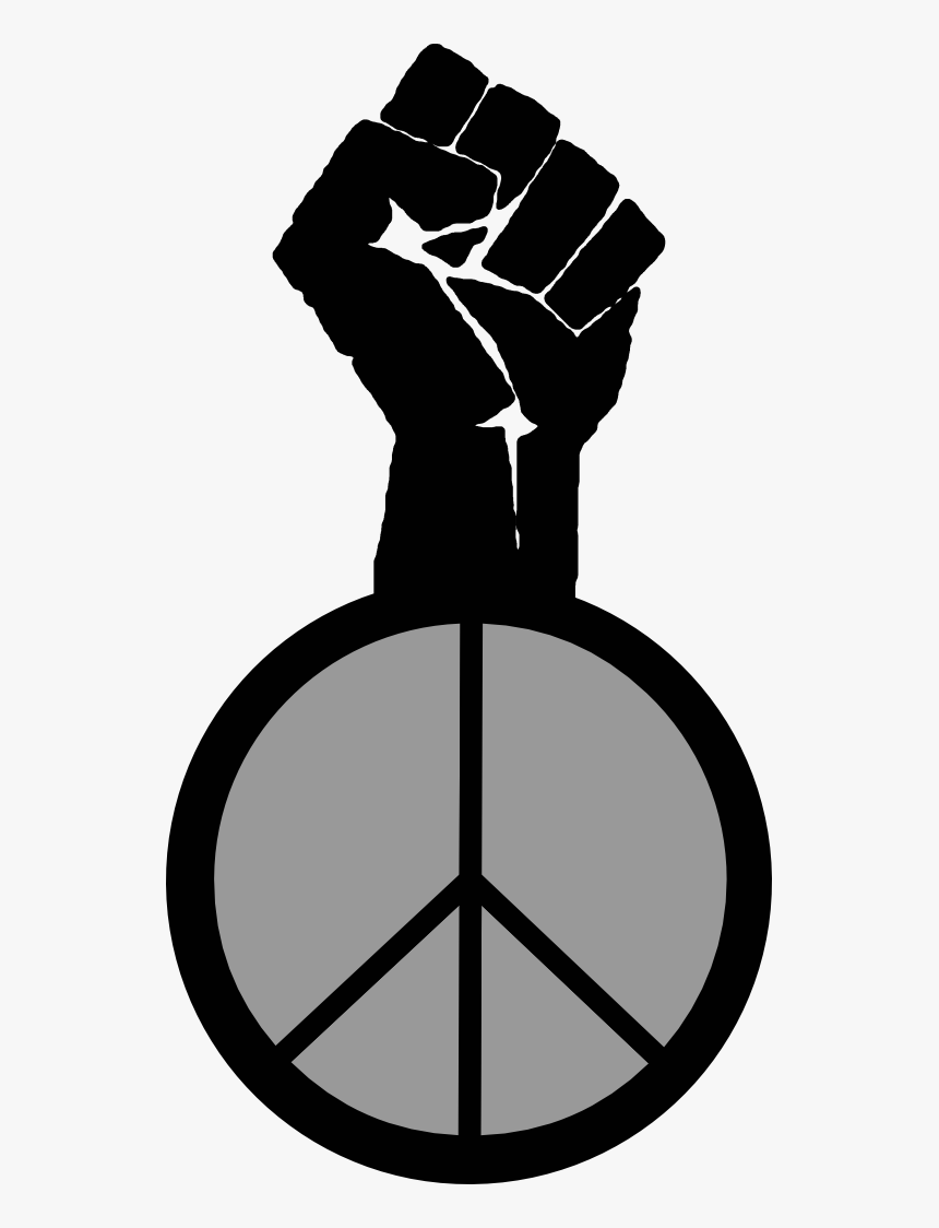 Free Peace Symbol Clipart - Symbol For Black People, HD Png Download, Free Download