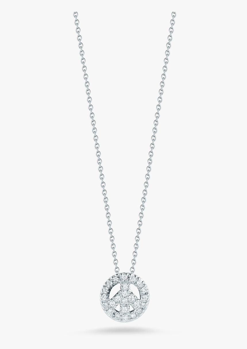 Peace Sign Necklace Png - Locket, Transparent Png, Free Download