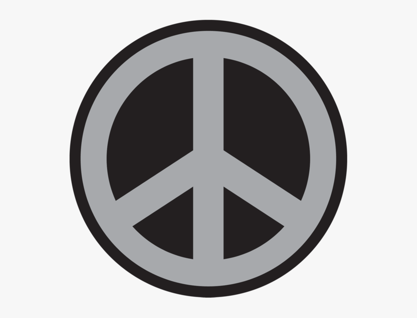 Peace Sign Car Emblem - Route 8 It's Okay To Dance, HD Png Download, Free Download