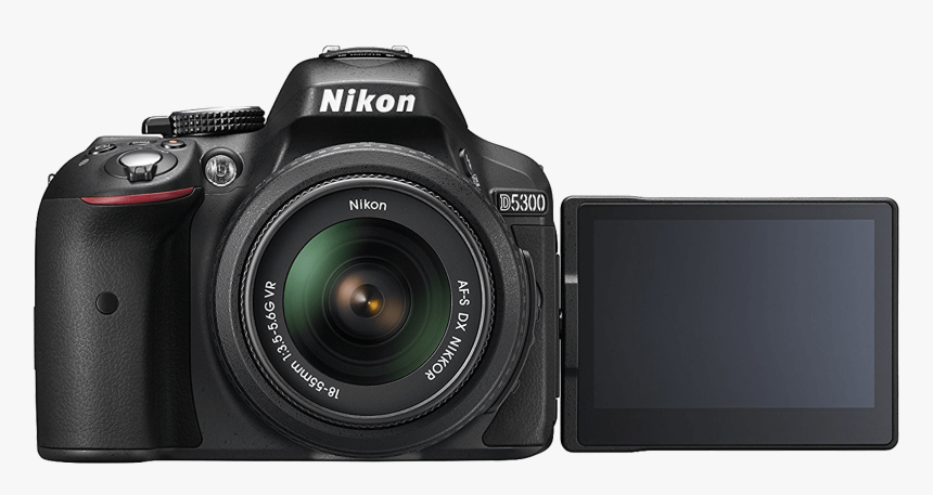 Hd Dslr Mp Professional - Nikon D5300 Rotate Screen, HD Png Download, Free Download