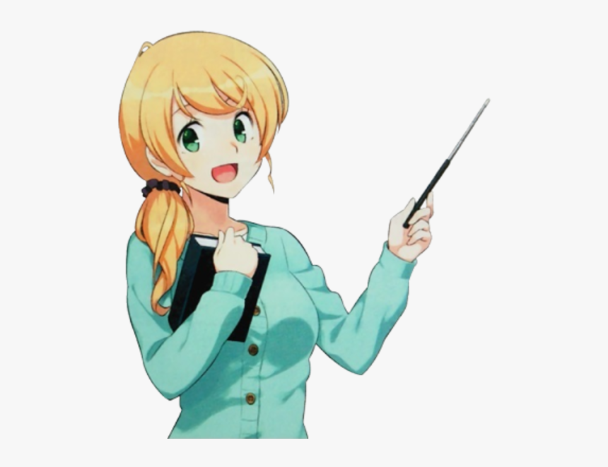 Ellen Baker New Horizon - Teacher Anime Gif, HD Png Download, Free Download