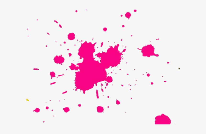 Transparent Splatter Clipart - Pink Paint Splatter Png, Png Download, Free Download