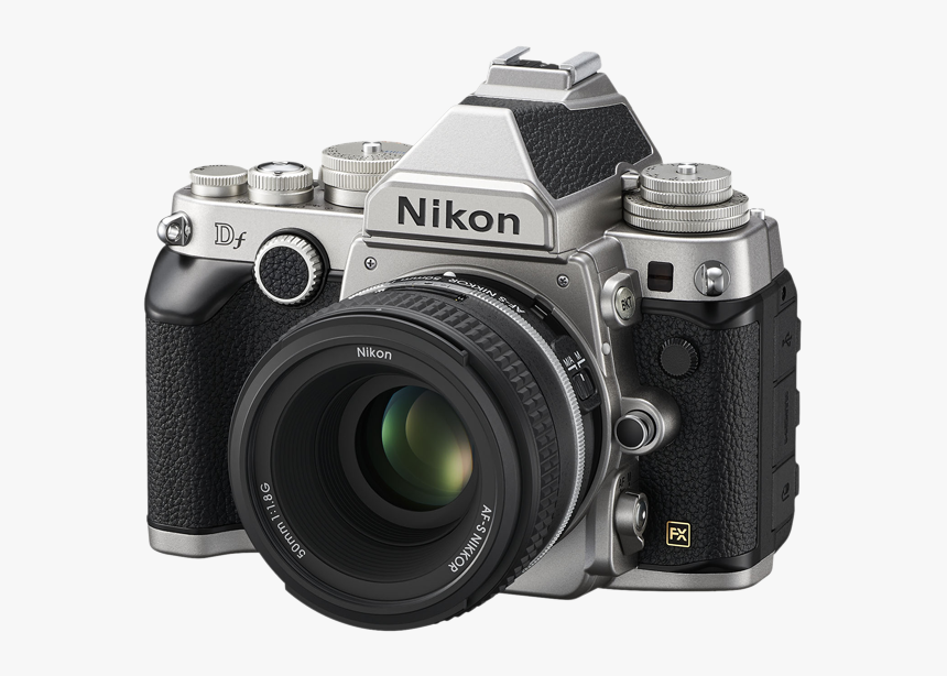 Nikon Df In Silver - Nikon Df, HD Png Download, Free Download